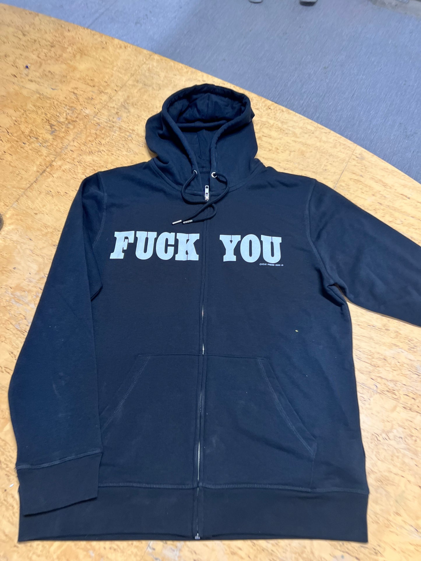 FUCK YOU ZIP-HOODIE 2025